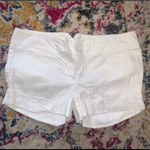 White shorts